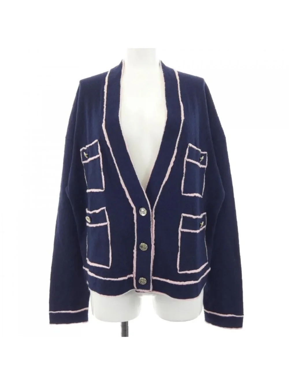 Chanel Cardigan Navy